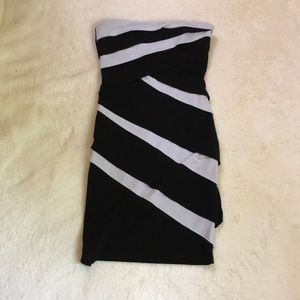 WHBM Instantly Slimming ColorBlock Dress